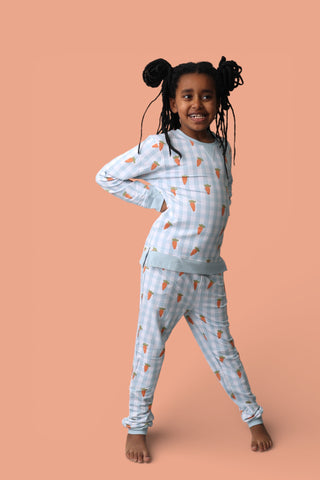 SPRING HARVEST CHECK DREAM JOGGER