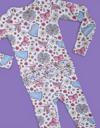 POM POWER DREAM RUFFLE ROMPER