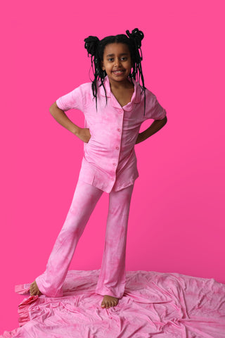 PINK DAYDREAM DREAM GIRL'S FLARE SET