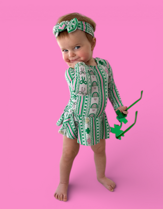 LUCKY RAINBOW RIBBONS DREAM BODYSUIT DRESS