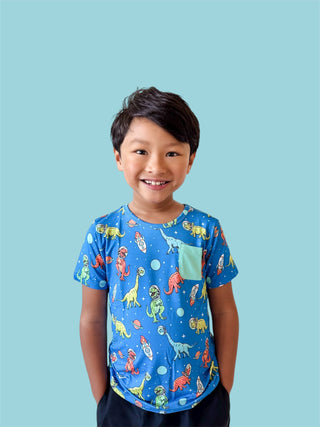 ASTRO-DINO DREAM POCKET TEE