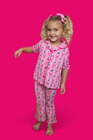 ELOISE ROYAL RIBBONS DREAM GIRL'S FLARE SET