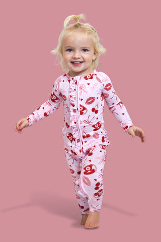 SEALED WITH LOVE DREAM RUFFLE ROMPER