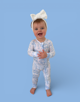 BLUEBELL EASTER TOILE DREAM ROMPER