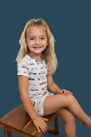 RETRO RIDES DREAM SHORT SET