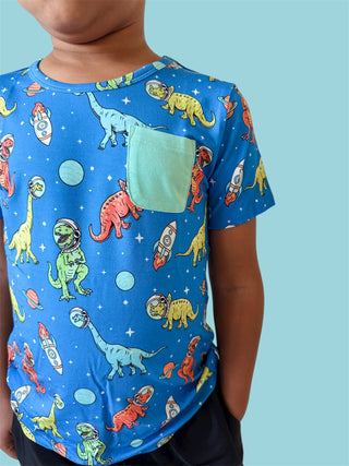 ASTRO-DINO DREAM POCKET TEE