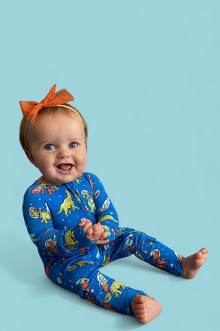 ASTRO-DINO DREAM ROMPER