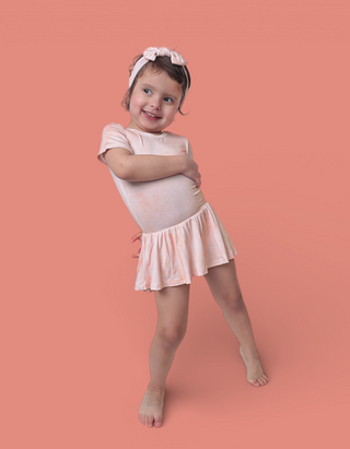 ORANGE CREAMSICLE DREAM BODYSUIT DRESS