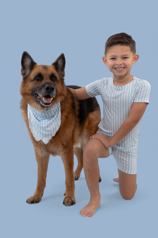 SEASIDE STRIPE DREAM SHORT SET