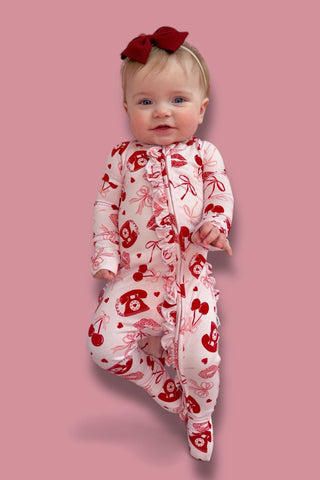 SEALED WITH LOVE DREAM RUFFLE ROMPER