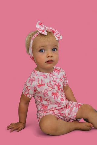 BOW CHECKERED CHARM DREAM SHORTIE