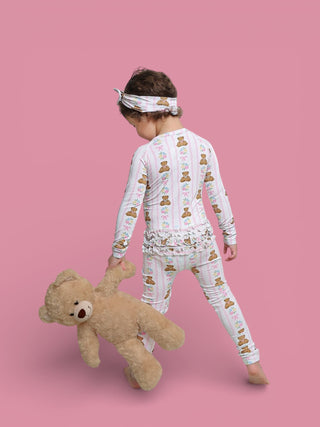 BEAR-Y BLOSSOMS DREAM RUFFLE ROMPER