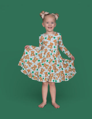 TEDDY O'LUCK DREAM RUFFLE DRESS