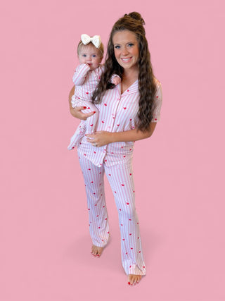 SWEETHEART STRIPES WOMEN'S DREAM FLARE SET