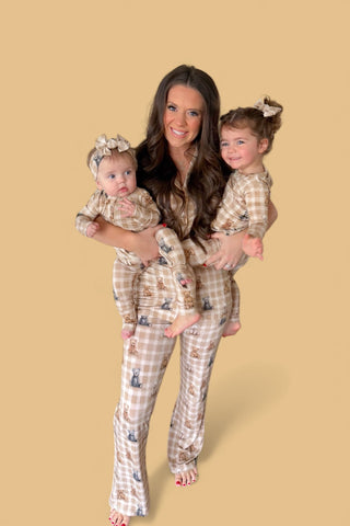 TEDDY CHECK DREAM BOW