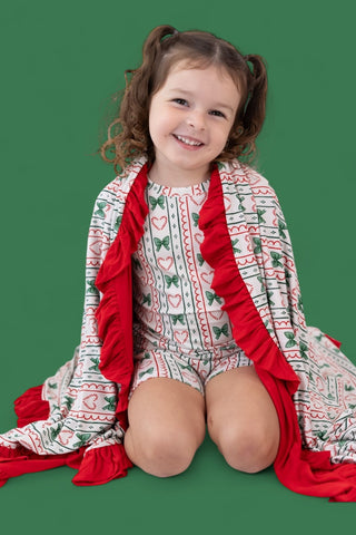 WRAPPED IN JOY DREAM SHORT SET