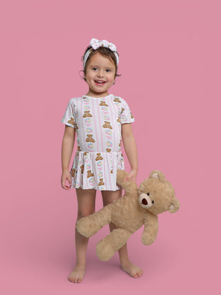 BEAR-Y BLOSSOMS DREAM BODYSUIT DRESS