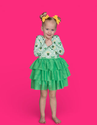CLOVER & COINS DREAM TUTU DRESS