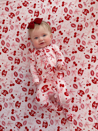 SEALED WITH LOVE DREAM RUFFLE BLANKET