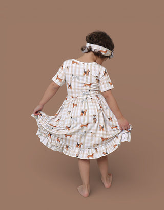 PAWFECT PALS DREAM RUFFLE DRESS