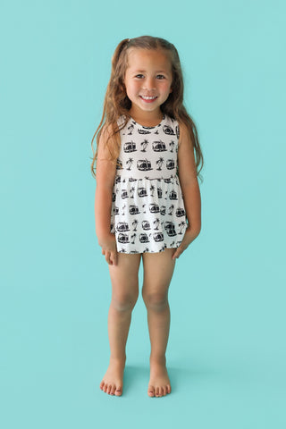 COASTAL CRUISER RACED BACK DREAM BODYSUIT DRESS