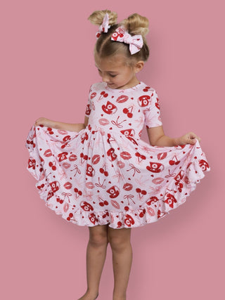 SEALED WITH LOVE DREAM RUFFLE DRESS