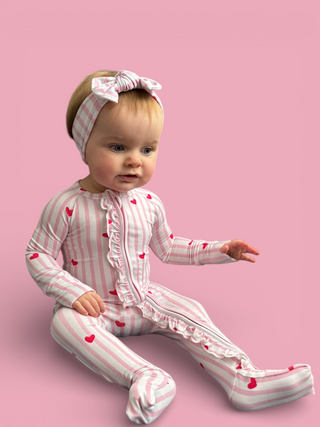 SWEETHEART STRIPES DREAM BOW