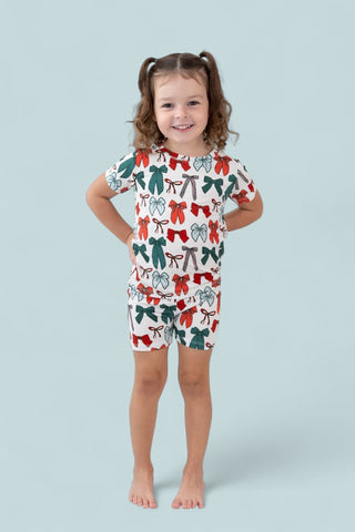 BE MERRY BOWS DREAM SHORT SET