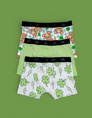 SHAMROCK SHOCK DREAM BOY'S BOXER BRIEF SET