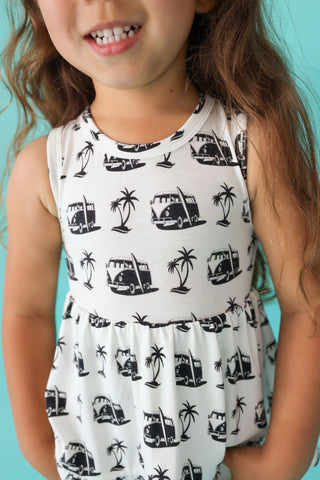 COASTAL CRUISER RACED BACK DREAM BODYSUIT DRESS
