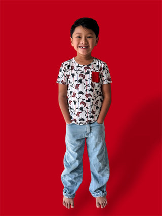 STICK & SKATE DREAM POCKET TEE