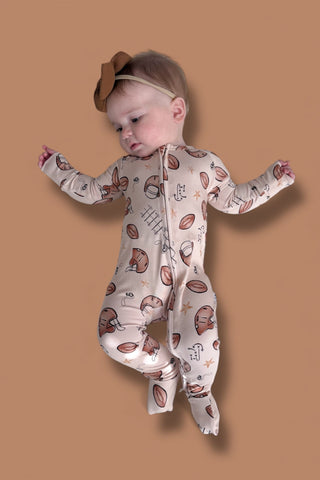 TINY TOUCHDOWN DREAM ROMPER