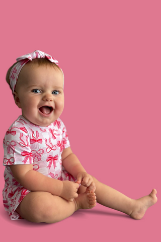 BOW CHECKERED CHARM DREAM BODYSUIT DRESS