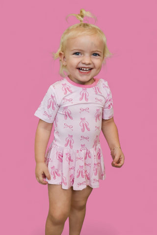 BALLET BOW BLISS DREAM BODYSUIT DRESS