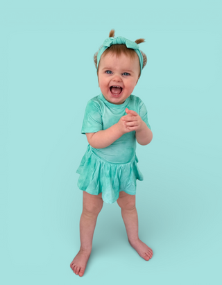 JADE MIST DREAM BODYSUIT DRESS