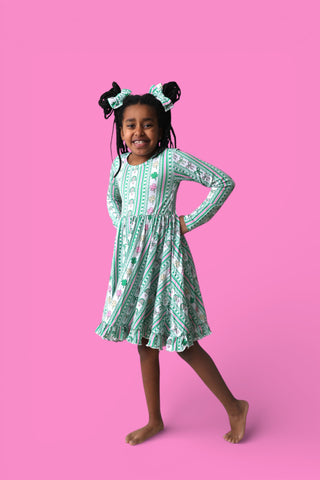 LUCKY RAINBOW RIBBONS DREAM BOW HAIR CLIPS