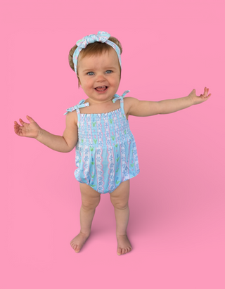 WHIMSY TULIP DREAM BUBBLE ROMPER