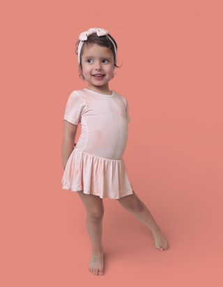 ORANGE CREAMSICLE DREAM BODYSUIT DRESS