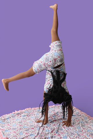 POM POWER DREAM RUFFLE SHORT SET