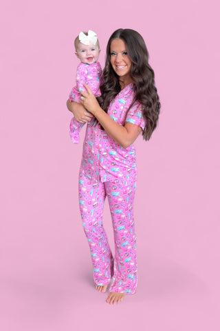 GLAMOUR MAGIC DREAM RUFFLE ROMPER