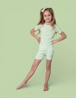 SPRINGTIME STRIPE DREAM SHORT SET