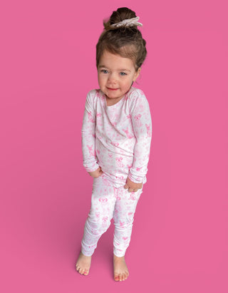 PINK PUPPY TOILE DREAM SET