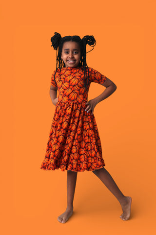 SLAM DUNK SQUAD DREAM RUFFLE DRESS