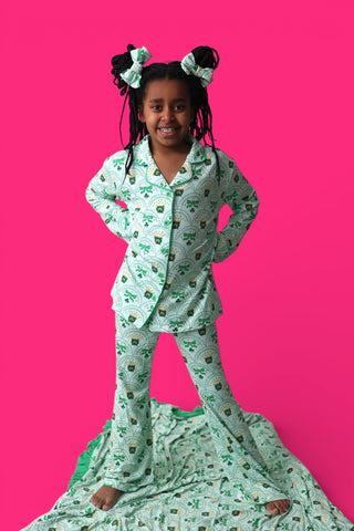 CLOVER & COINS DREAM GIRL'S FLARE SET