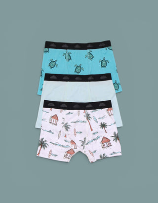 COASTAL KID DREAM BOY'S BOXER BRIEF SET