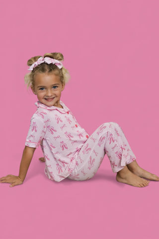 BALLET BOW BLISS DREAM GIRL'S FLARE SET