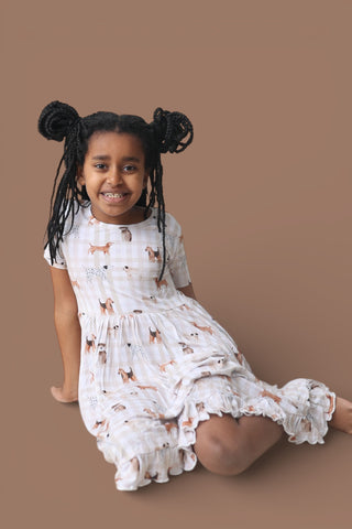 PAWFECT PALS DREAM RUFFLE DRESS