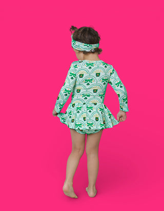 CLOVER & COINS DREAM BODYSUIT DRESS