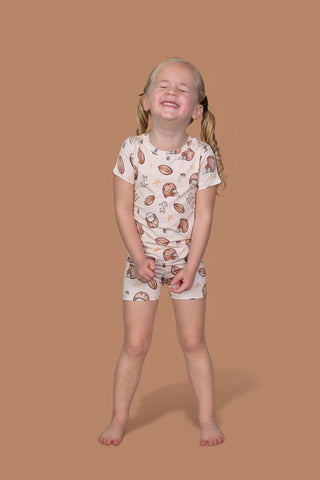 TINY TOUCHDOWN DREAM SHORT SET