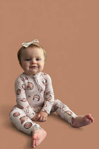 TINY TOUCHDOWN DREAM ROMPER